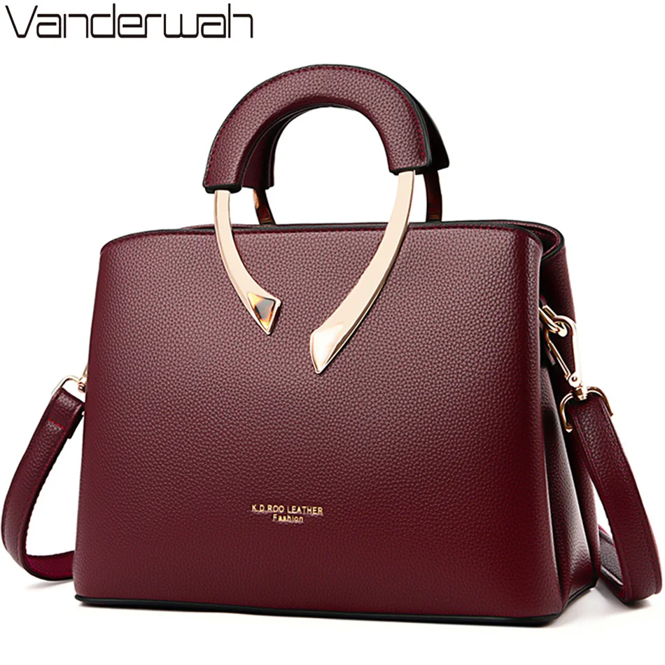 Luxury Bags On Sale - ECHTE VANDERWAH Hoge Kwaliteit Pu Leer