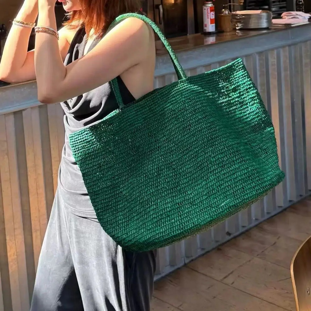 Luxury Bags Of 2026 - 2026 Grote handgeweven rotan tas voor