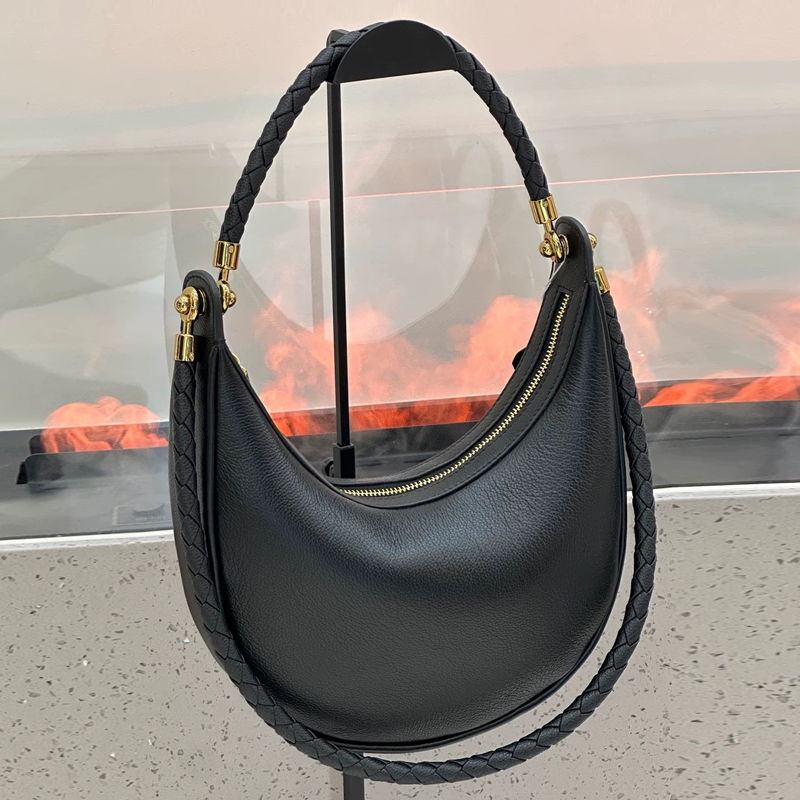 Luxury Bags Of 2026 - Klassieke ronde maanvormige slanke tassen voor