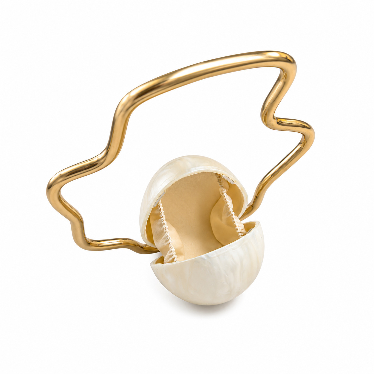 Dames mini acryl eiervormige t - Luxury Bags On Sale recensie en prijs