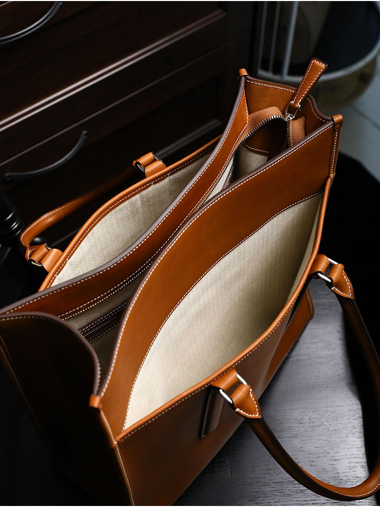 Bruine grote capaciteit tote b - Luxury Bags Of 2026 recensie en prijs