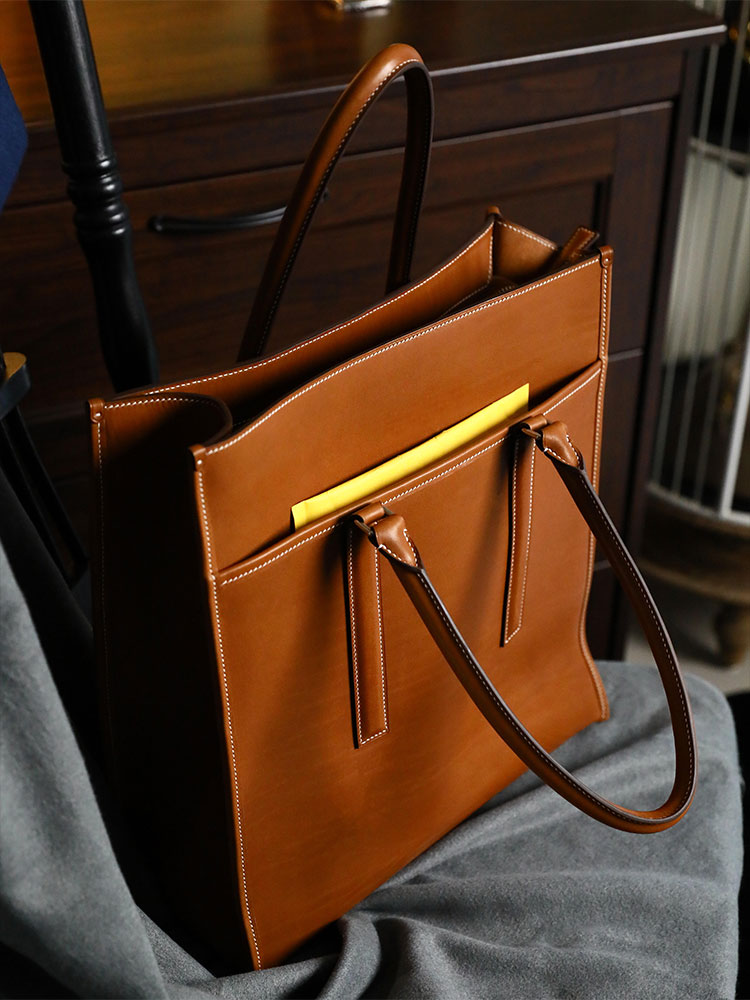 Bruine grote capaciteit tote b - Luxury Bags Of 2026 recensie en prijs