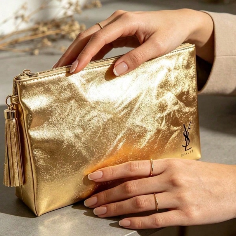 YSL Gouden Cosmetiktas, Draagb - Luxury Bags Ysl recensie en prijs