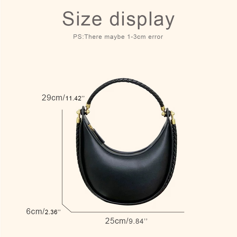 Klassieke ronde maanvormige sl - Luxury Bags Of 2026 recensie en prijs